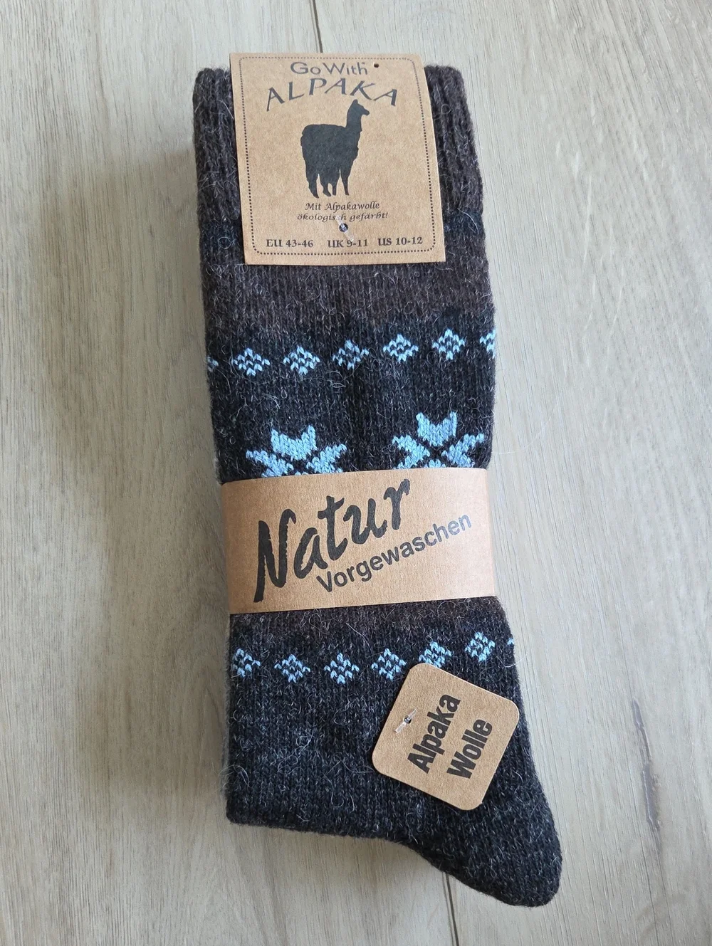 Gowith Alpaca Socks 10-13 New 2 Pack